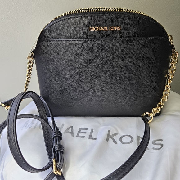 Michale Kors Black Crossbody Purse and Billfold Wallet bundle - Picture 3 of 9